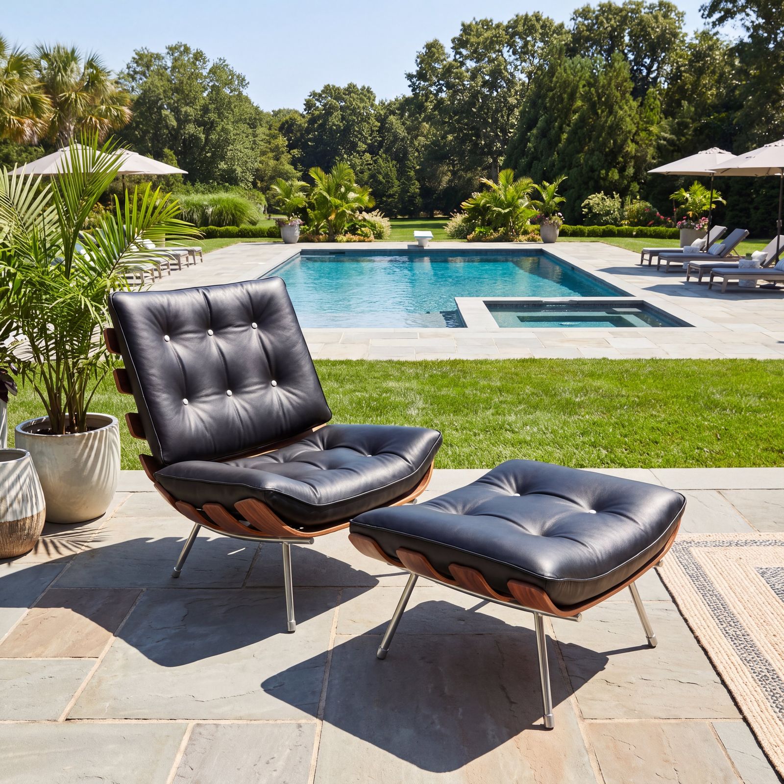 Pool deck restage